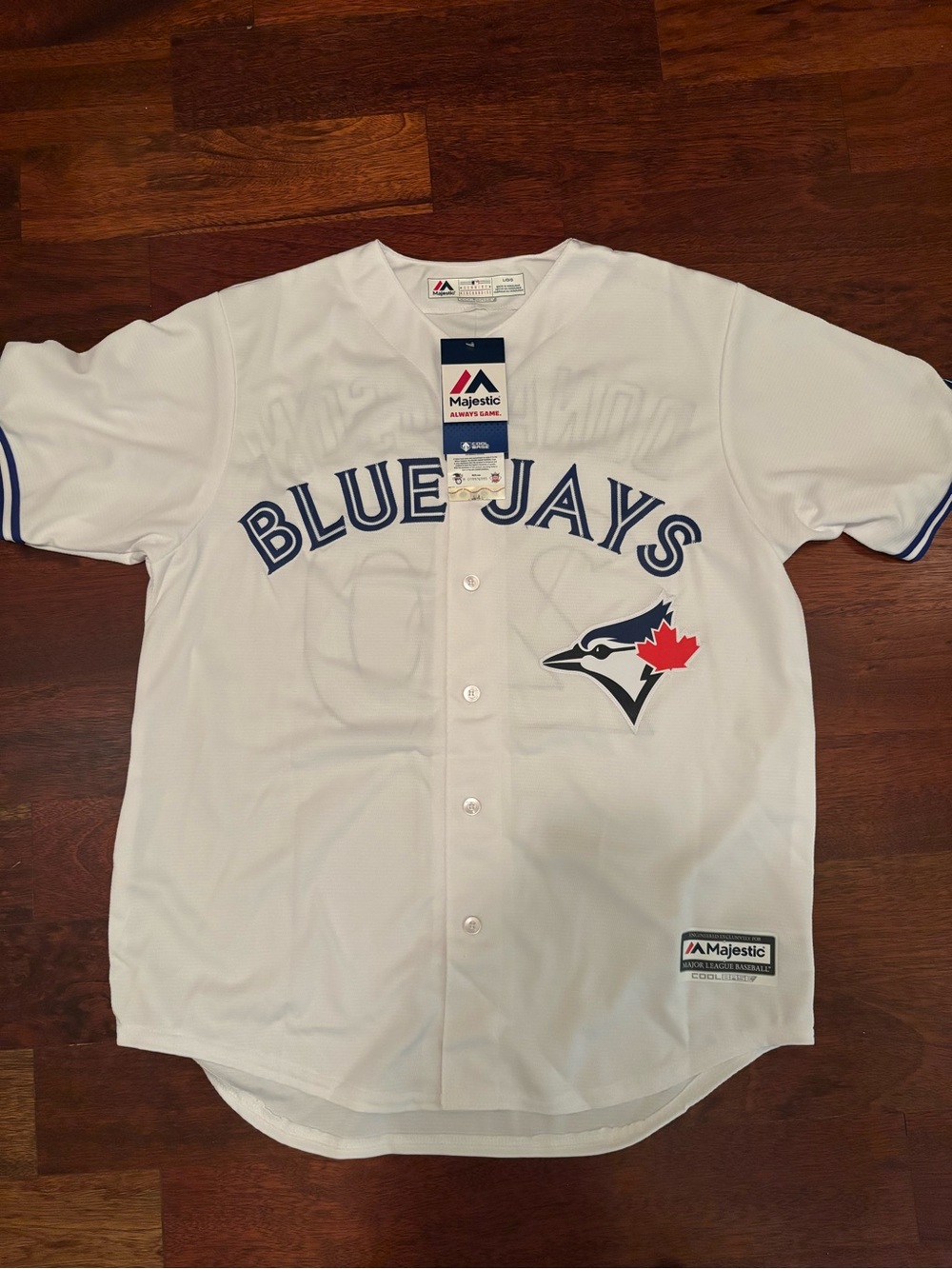 Brand New AUTOGRAPHED Josh Donaldson Blue Jays Jersey - Picture 3 of 5